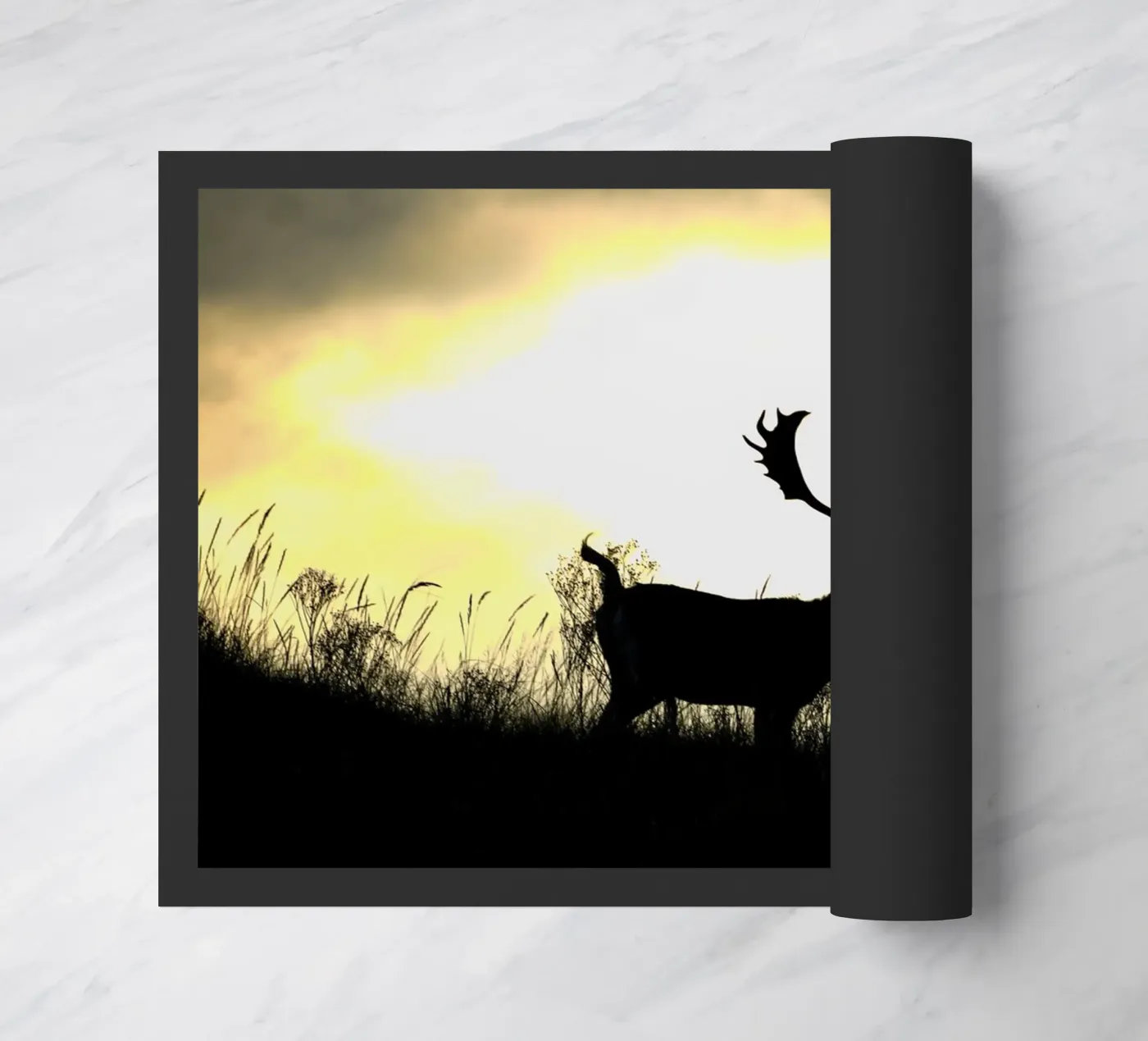 Sunrise doormat by Tom's Wildlife