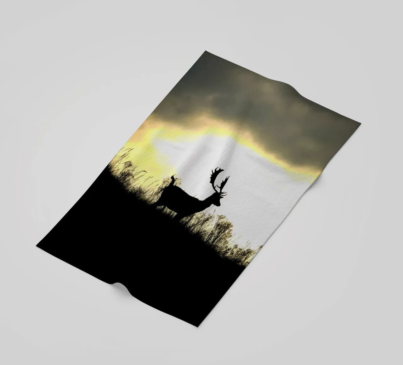 Sunrise beach towel by Tom's Wildlife