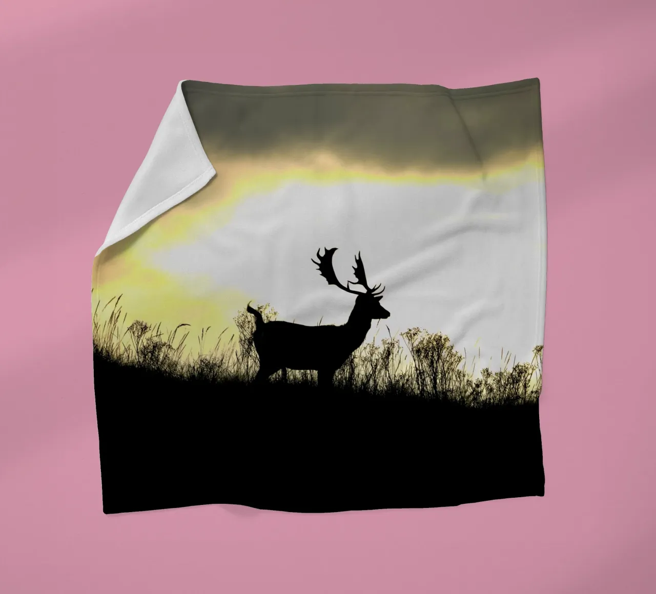 Sonnenaufgang Fleecedecke von Tom's Wildlife