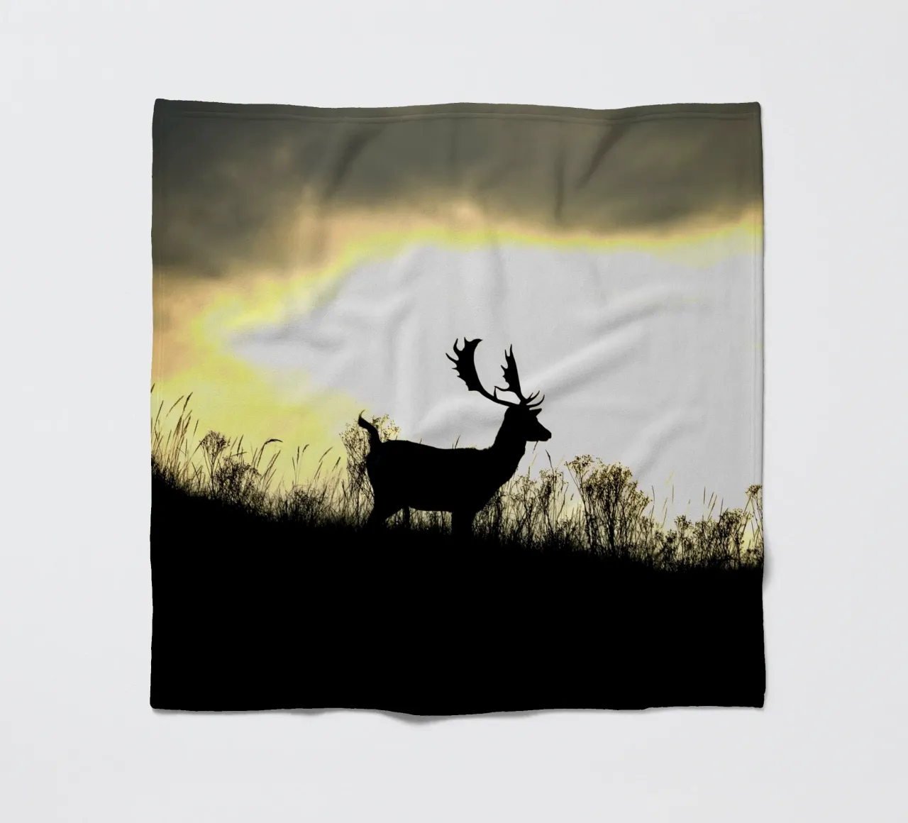 Sonnenaufgang Fleecedecke von Tom's Wildlife