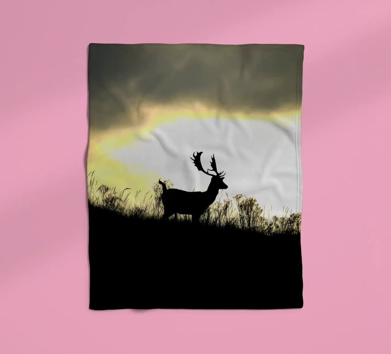 Sonnenaufgang Fleecedecke von Tom's Wildlife