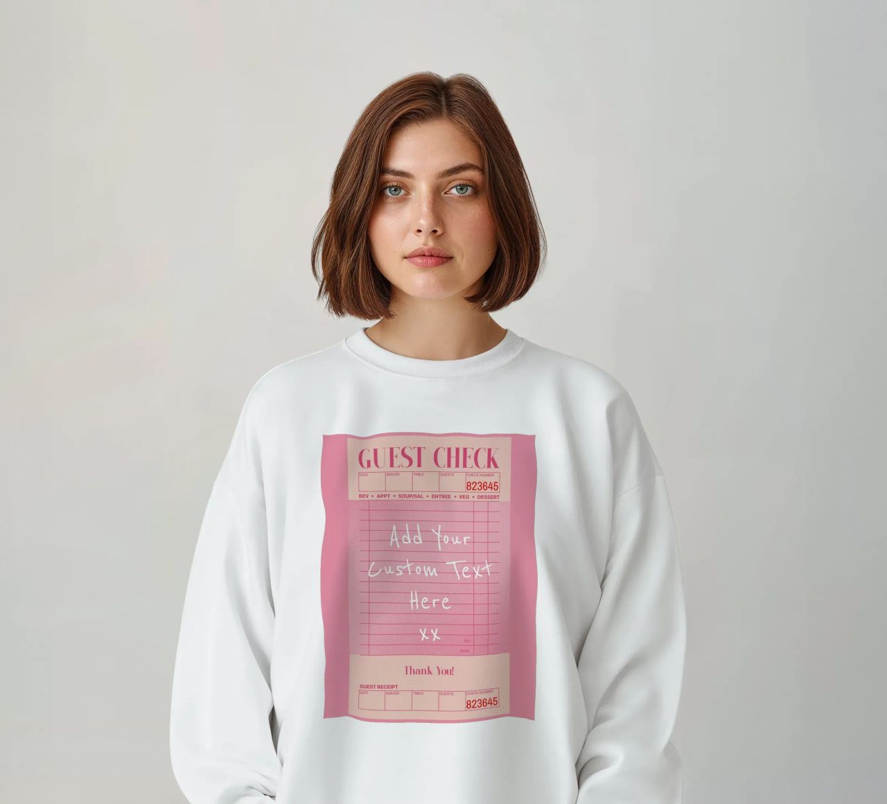 Poster personalizzato per il controllo degli ospiti, stampa personalizzata, arte personalizzata felpa da PrintStudio