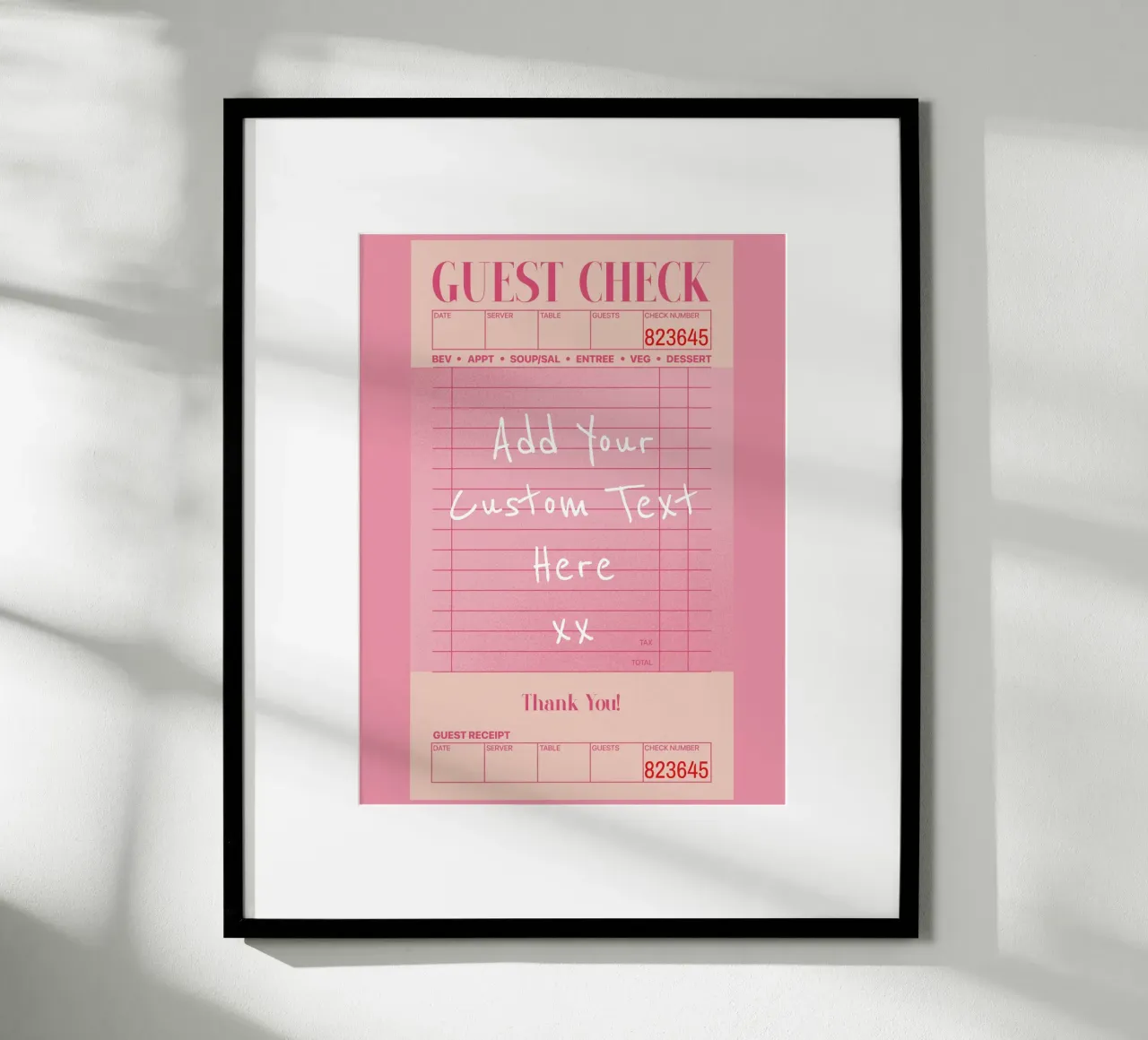 Poster personalizzato per il controllo degli ospiti, stampa personalizzata, arte personalizzata carta hahnemühle da PrintStudio