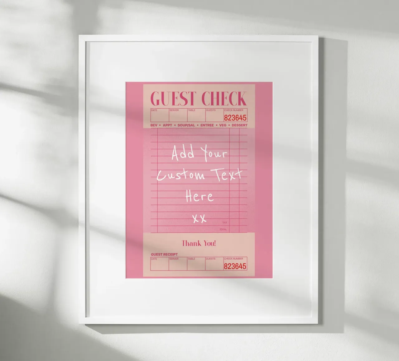 Poster personalizzato per il controllo degli ospiti, stampa personalizzata, arte personalizzata carta hahnemühle da PrintStudio
