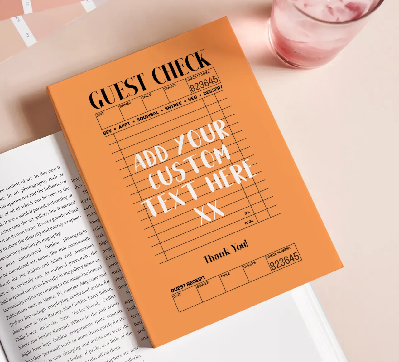 Custom Gift, Persoanlized Print, Personalization, Custom Art notebook by PrintStudio