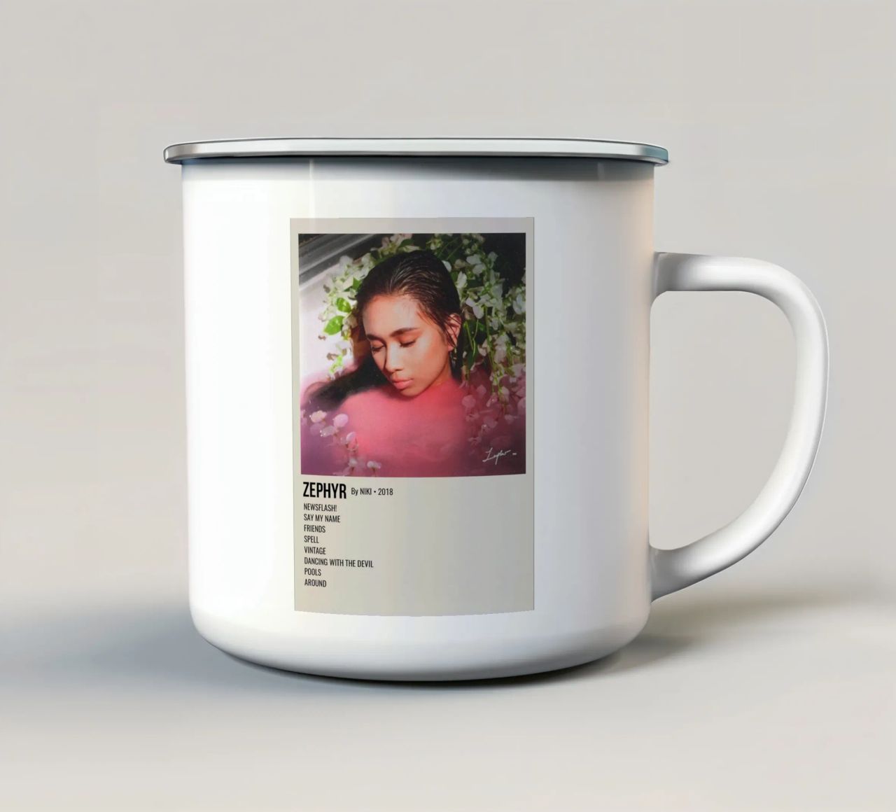 ZEPHYR By NIKI - 2018 tazza in smalto da SoundStudio