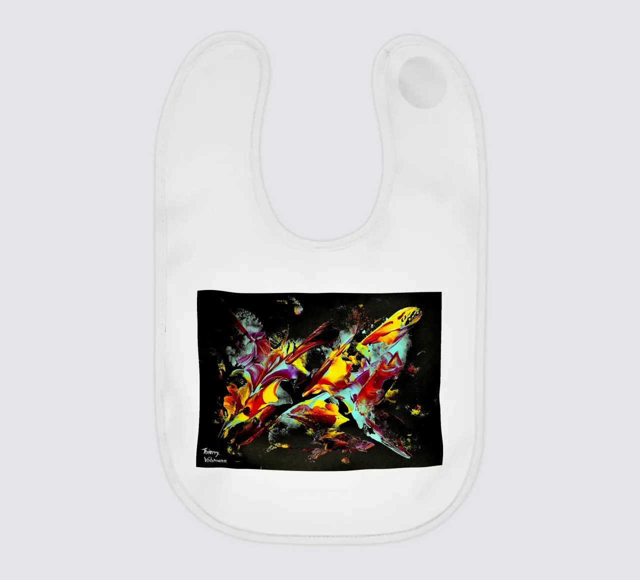 IDEAL GIFT 114 bavaglino da Thierry Vobmann Abstract painting