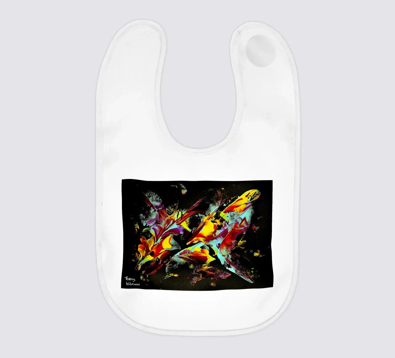 IDEAL GIFT 114 bavaglino da Thierry Vobmann Abstract painting