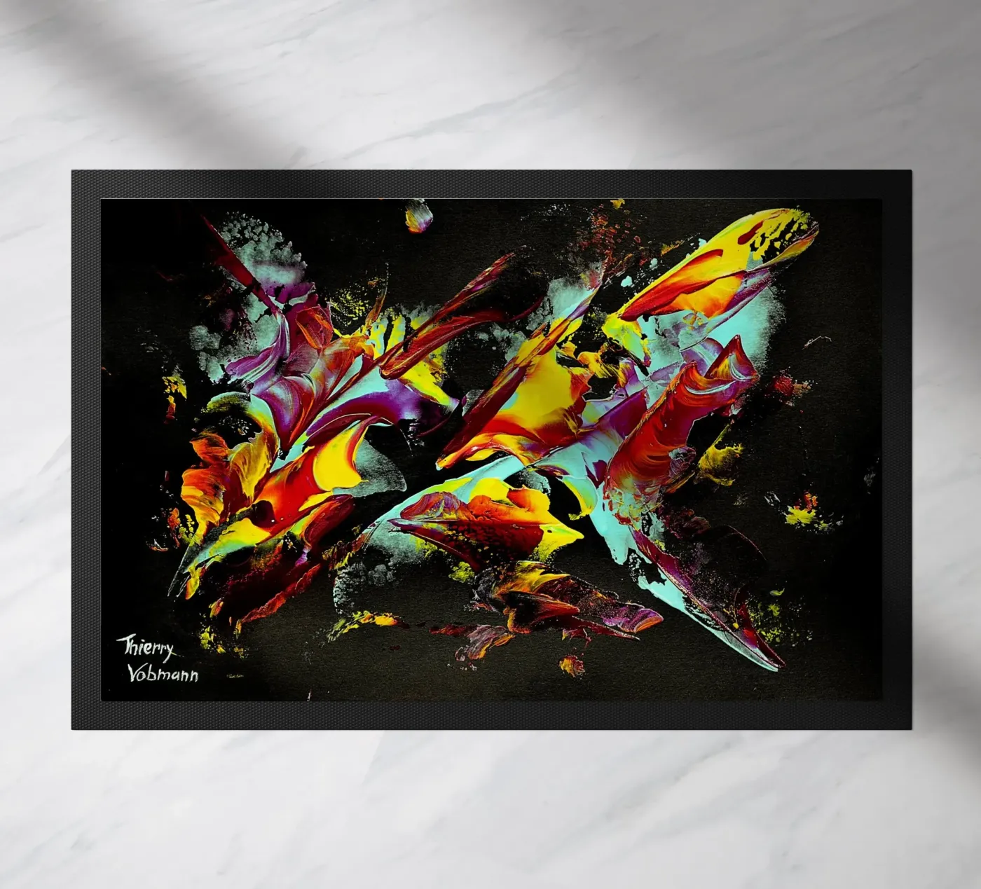 IDEAL GIFT 114 zerbino da Thierry Vobmann Abstract painting