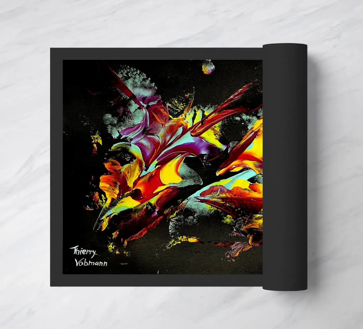 IDEAL GIFT 114 zerbino da Thierry Vobmann Abstract painting