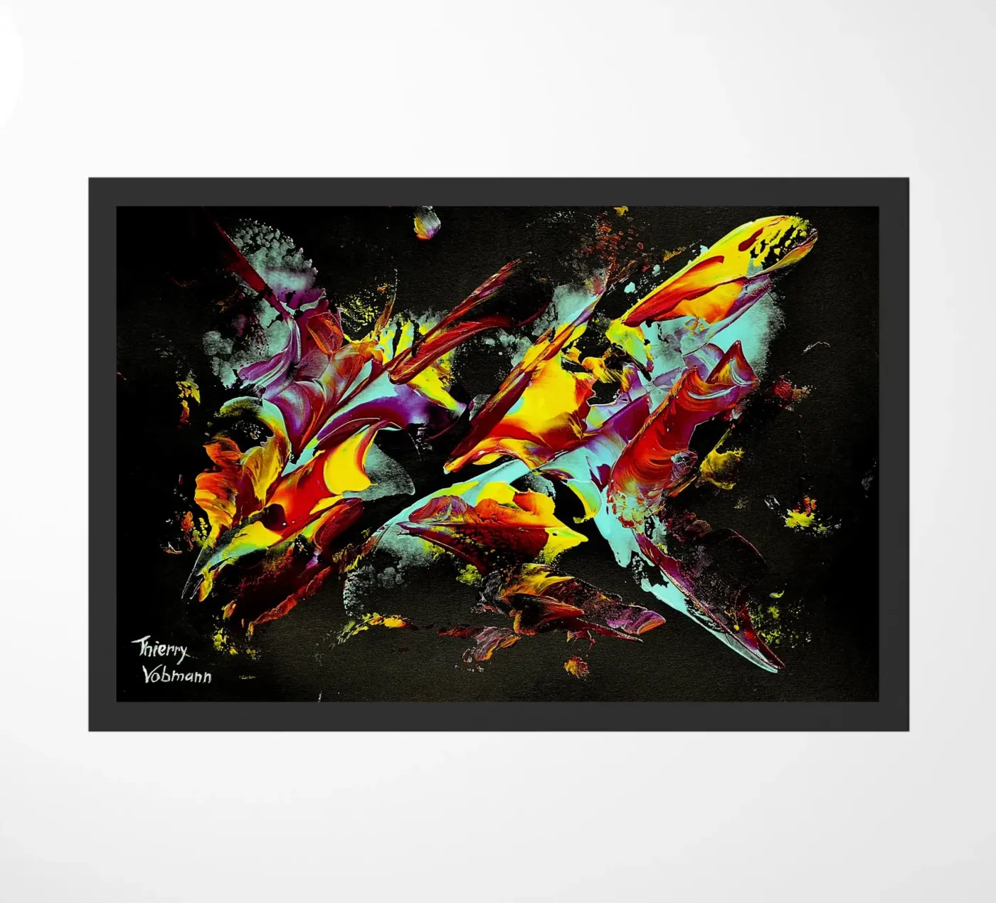 IDEAL GIFT 114 zerbino da Thierry Vobmann Abstract painting