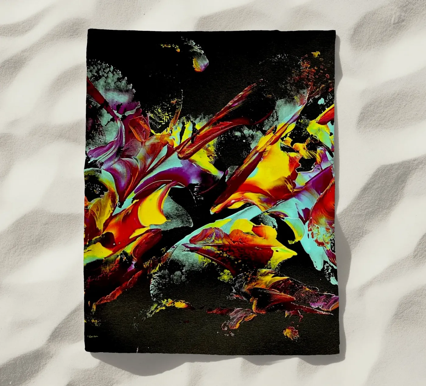 IDEAL GIFT 114 telo mare da Thierry Vobmann Abstract painting