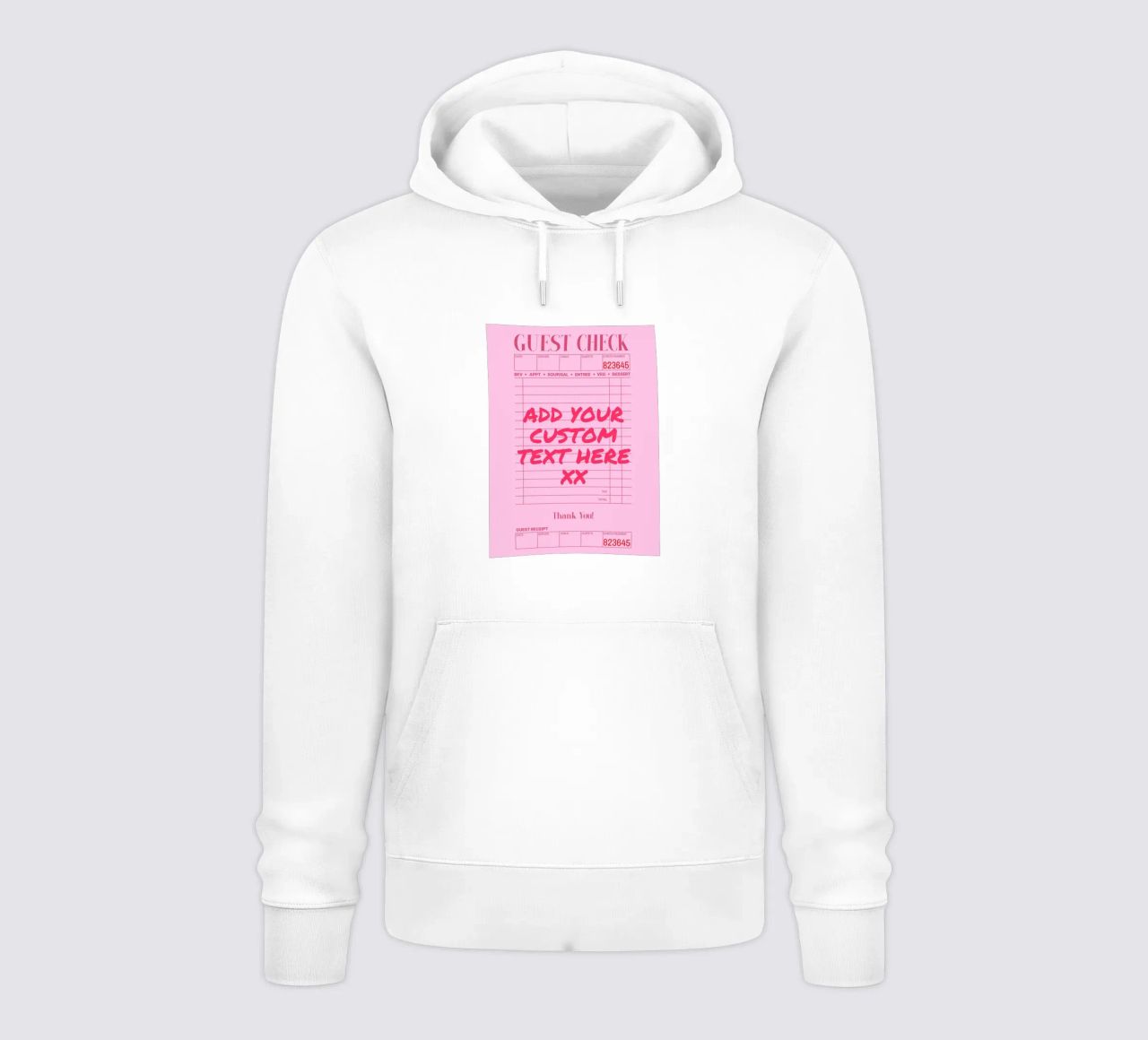 Custom Print, Personalized Gift, Custom Colour, Text, Font hoodie by PrintStudio
