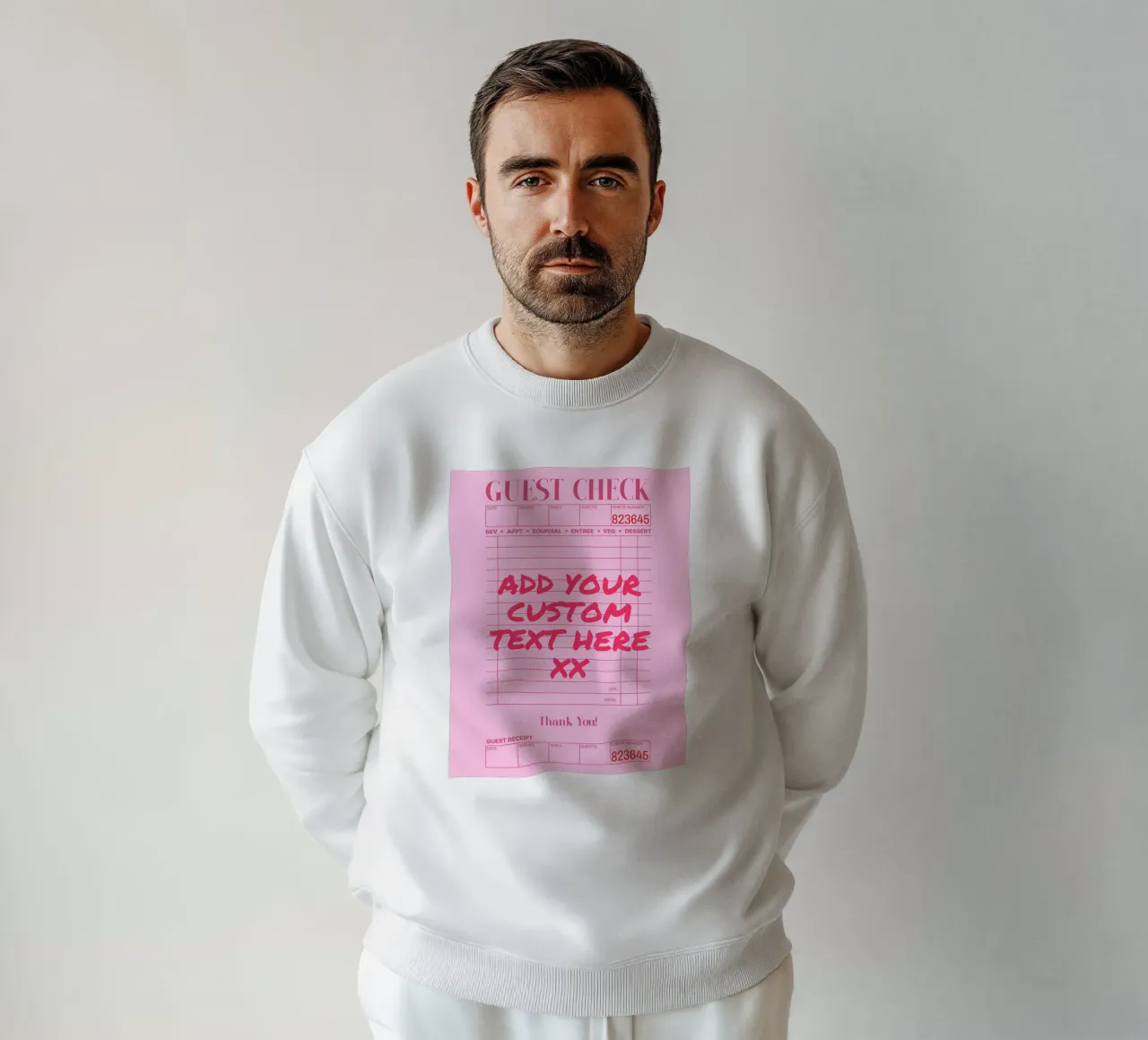 Custom Print, Personalized Gift, Custom Colour, Text, Font sweatshirt by PrintStudio