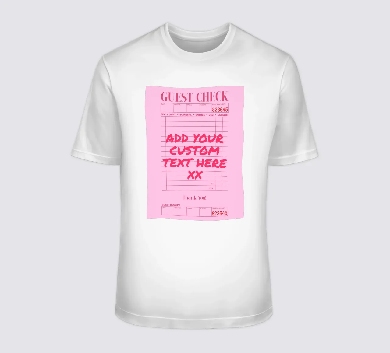 Custom Print, Personalized Gift, Custom Colour, Text, Font t-shirt by PrintStudio