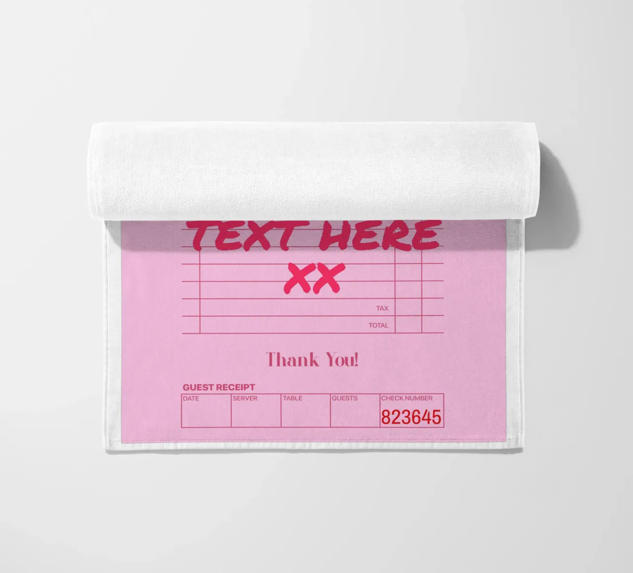 Custom Print, Personalized Gift, Custom Colour, Text, Font beach towel by PrintStudio