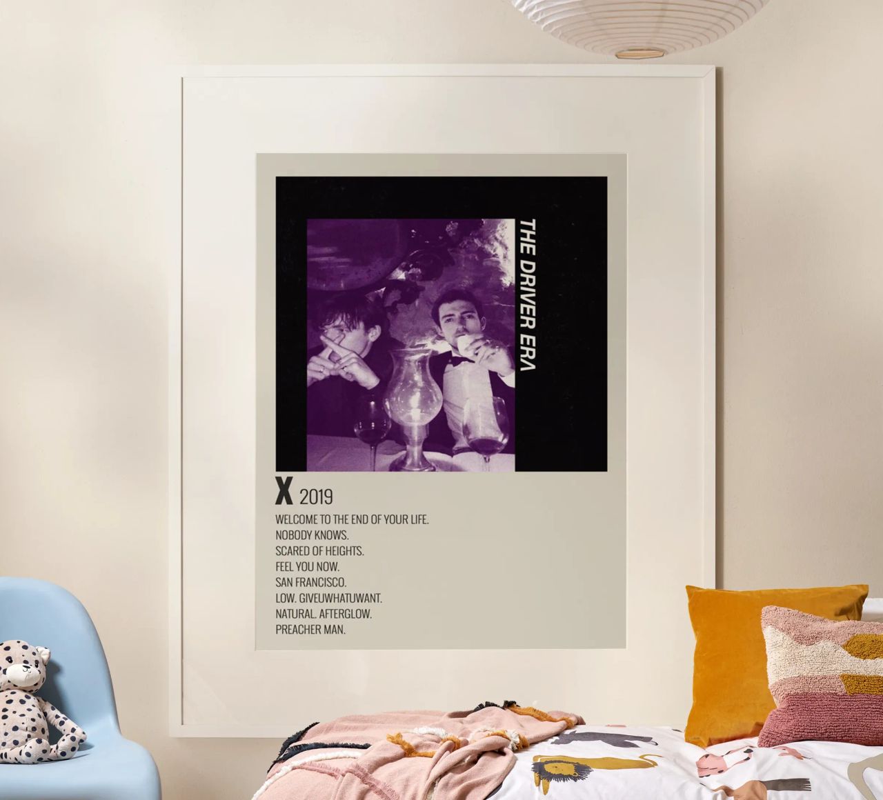 Χ. 2019 THE DRIVER ERA Decorative Painting poster de SoundStudio