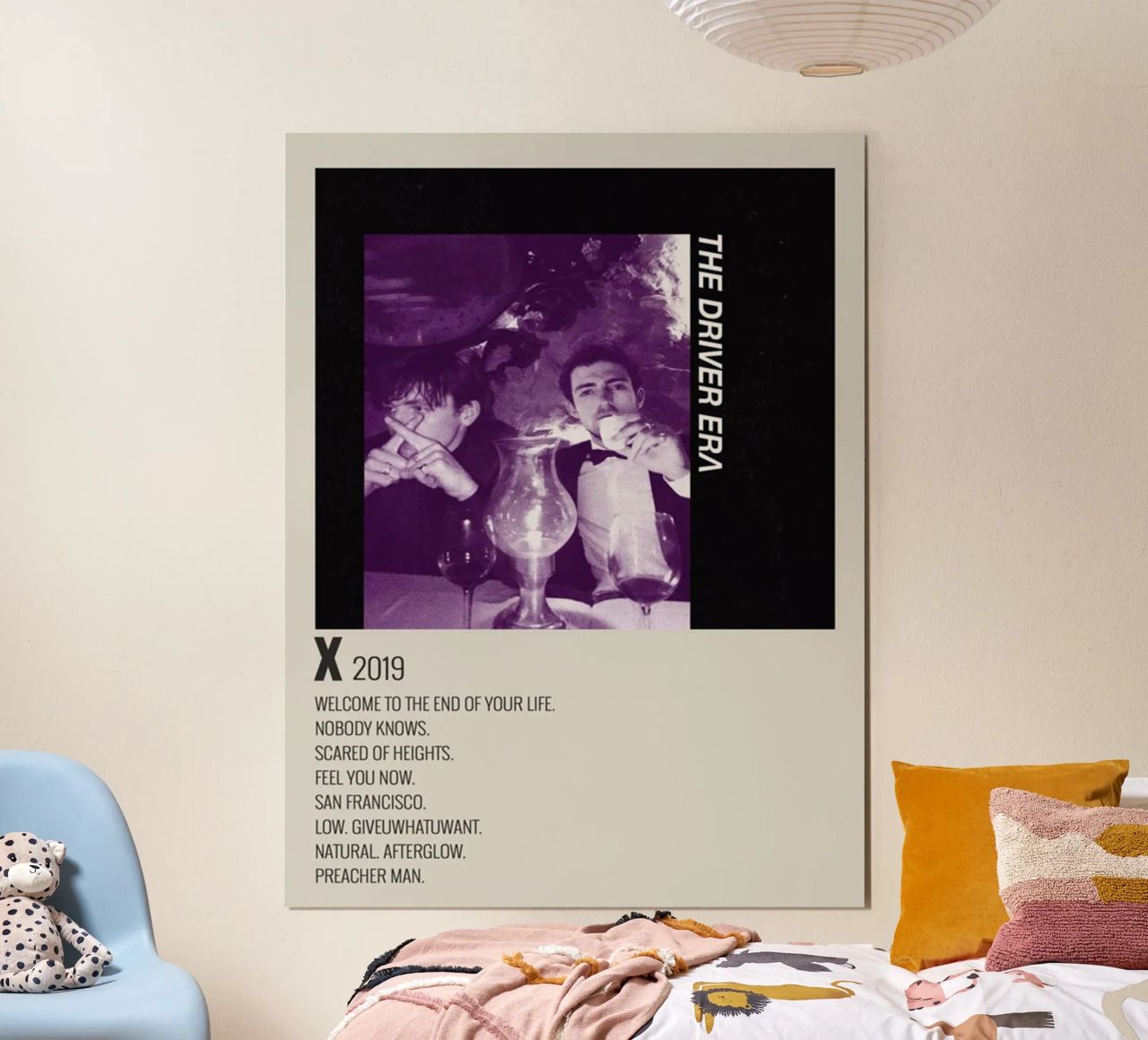 Χ. 2019 THE DRIVER ERA Decorative Painting poster de SoundStudio