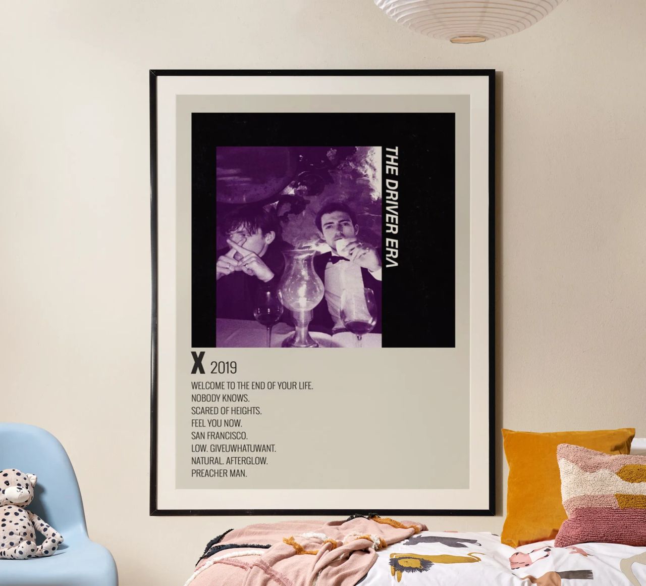 Χ. 2019 THE DRIVER ERA Decorative Painting poster de SoundStudio