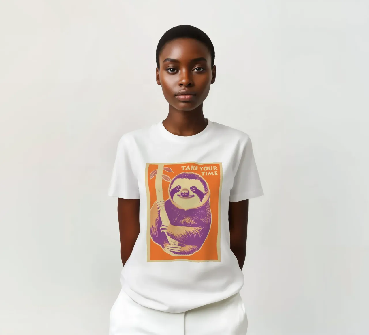 Take your time | Motivation to be lazy t-shirt by Autofocus