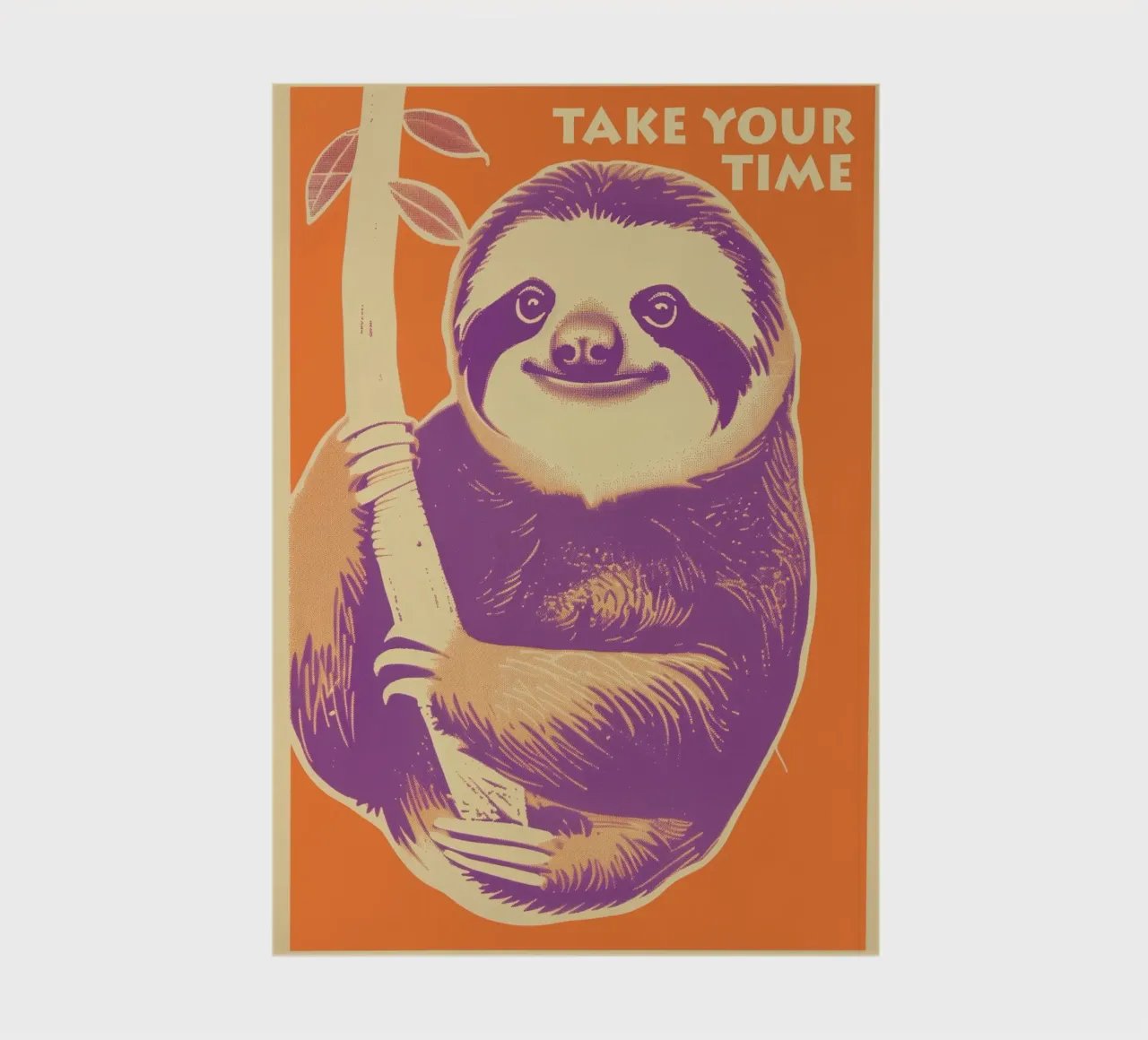 Take your time | Motivation to be lazy notebook by Autofocus