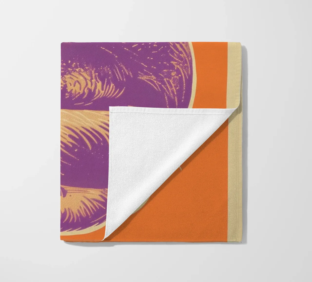 Take your time | Motivation to be lazy beach towel by Autofocus