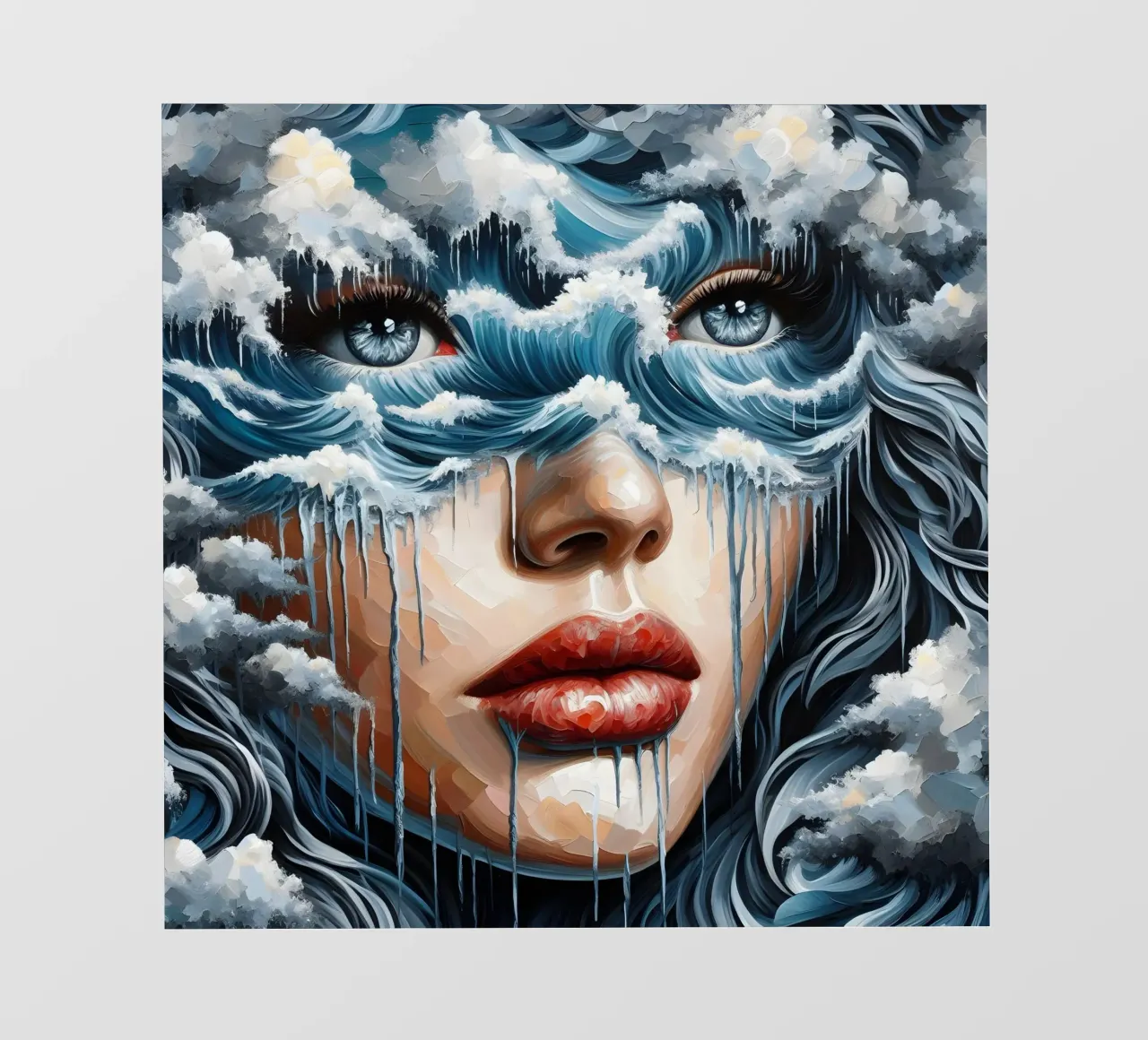 Een golf vangen fotobehang van ARTOMATIC