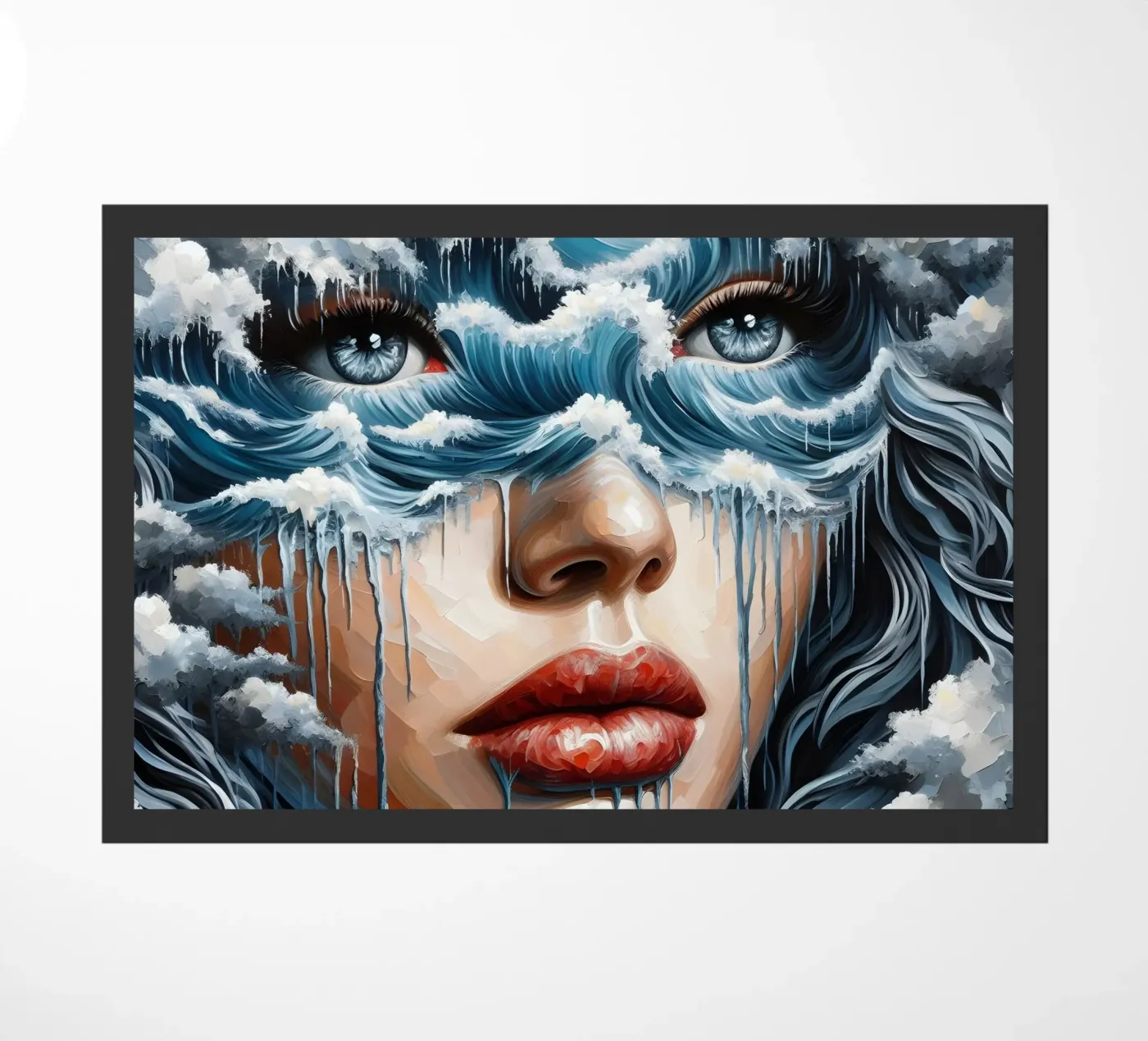 Catch A Wave doormat by ARTOMATIC