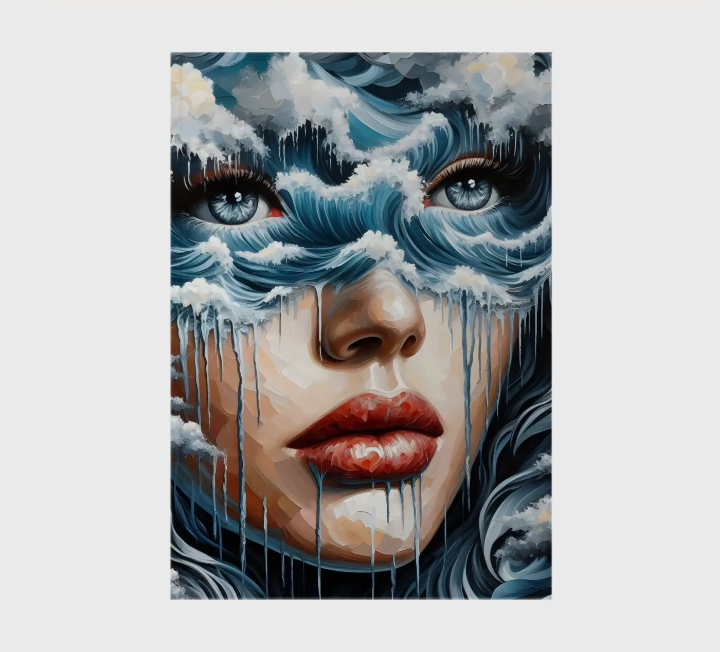 Catch A Wave notebook by ARTOMATIC