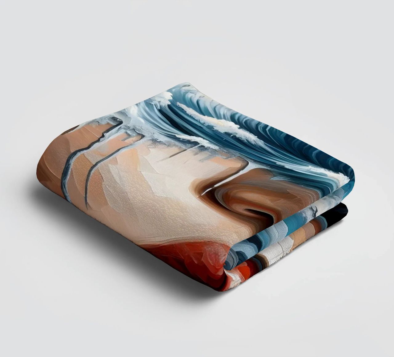 Catch A Wave towel by ARTOMATIC