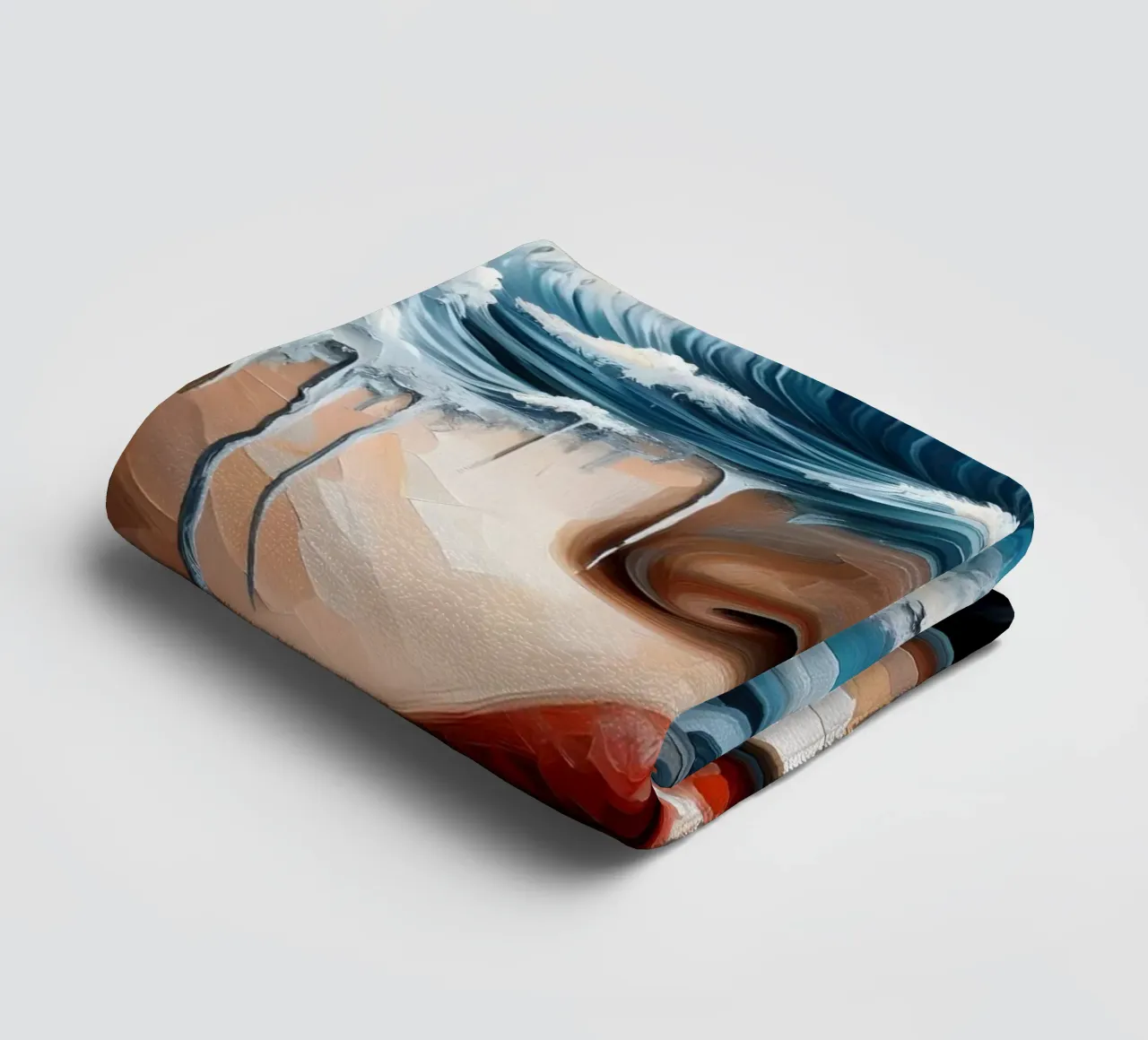 Attraper une vague serviette de bain de ARTOMATIC