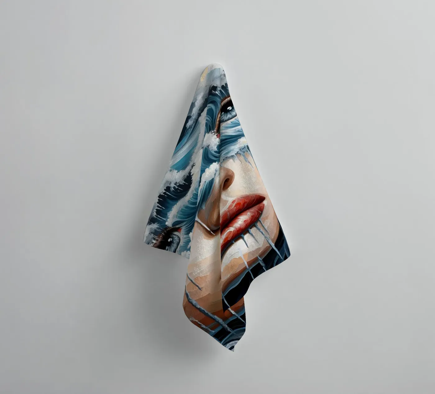 Catch A Wave towel by ARTOMATIC