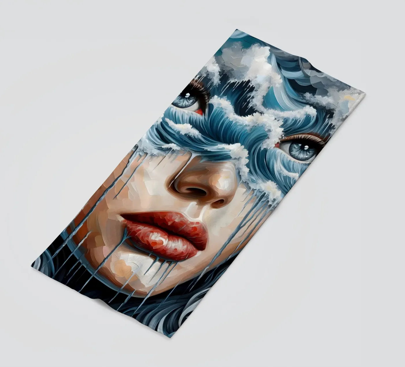 Catch A Wave Strandtuch von ARTOMATIC