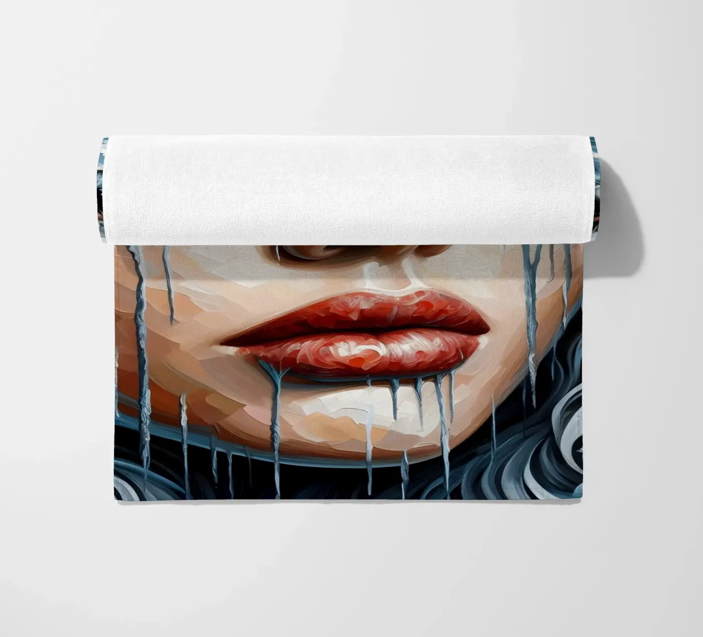 Catch A Wave Strandtuch von ARTOMATIC