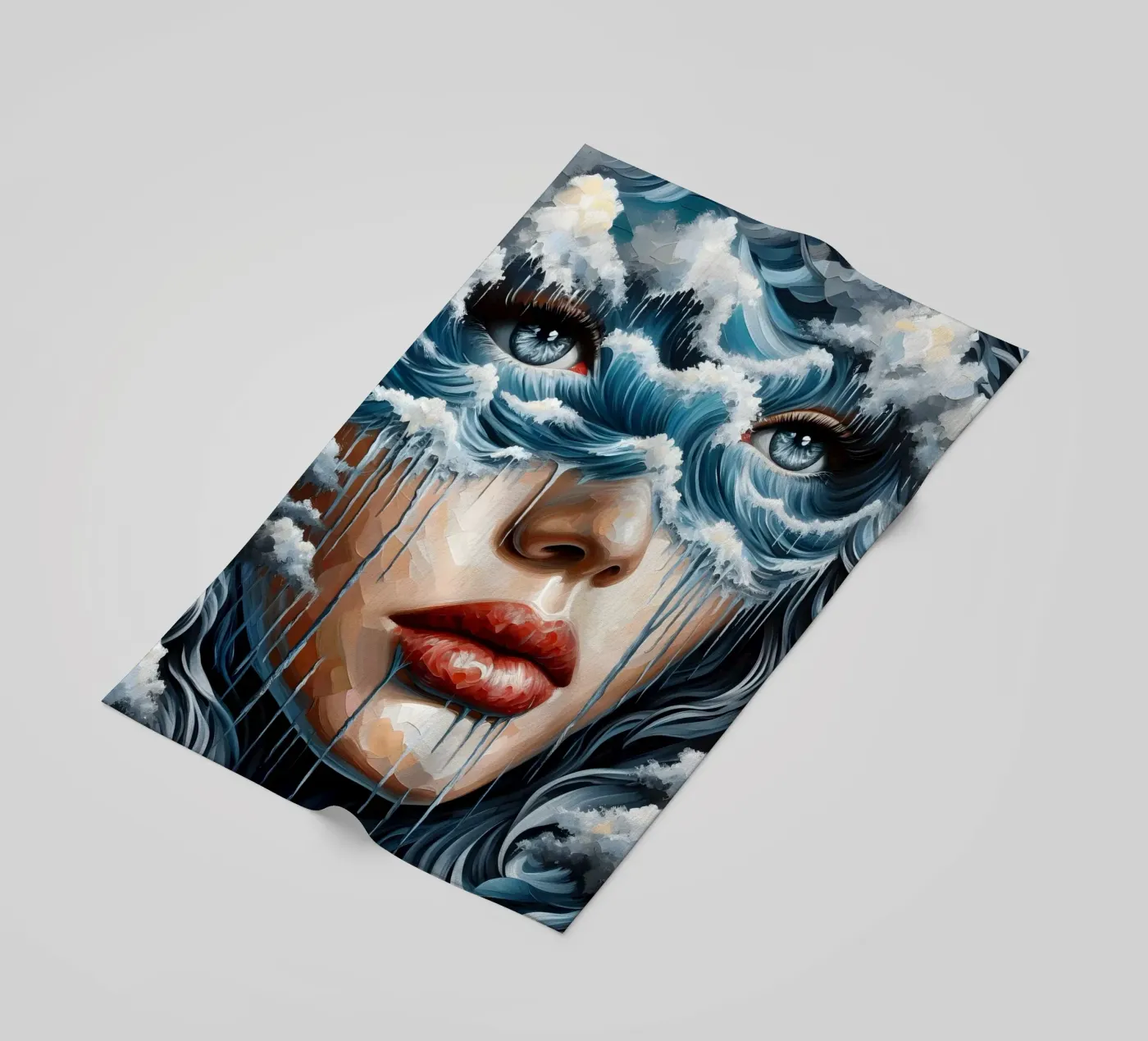 Catch A Wave Strandtuch von ARTOMATIC