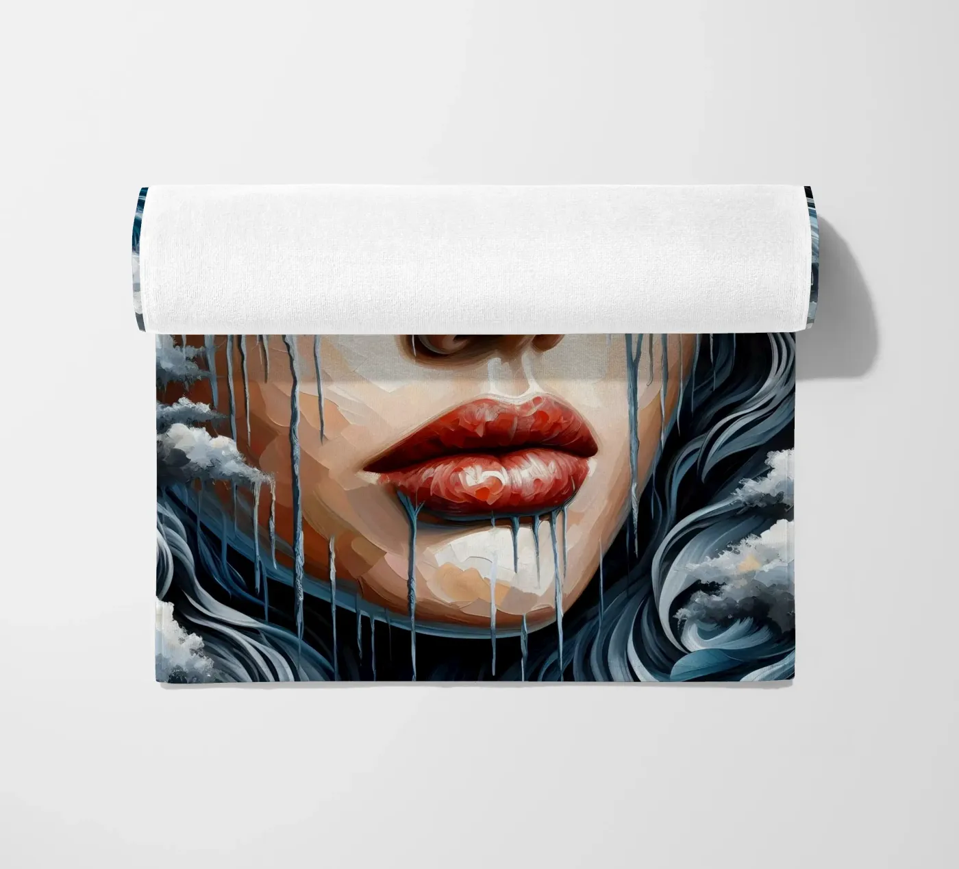 Catch A Wave Strandtuch von ARTOMATIC