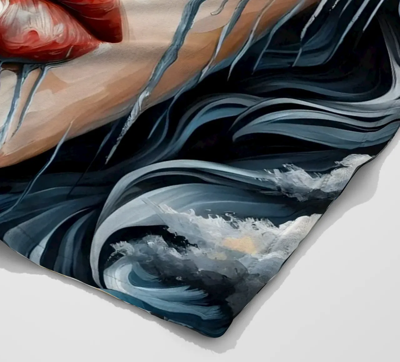 Een golf vangen fleecedeken van ARTOMATIC