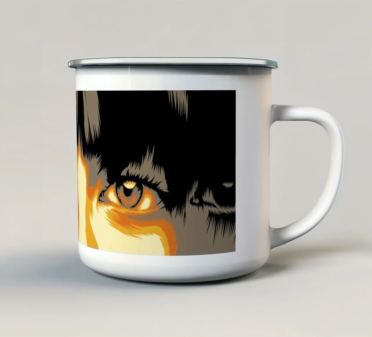 2 in 1 tazza in smalto da Cranio Dsgn