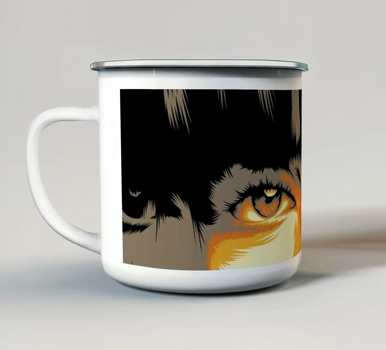 2 in 1 tazza in smalto da Cranio Dsgn