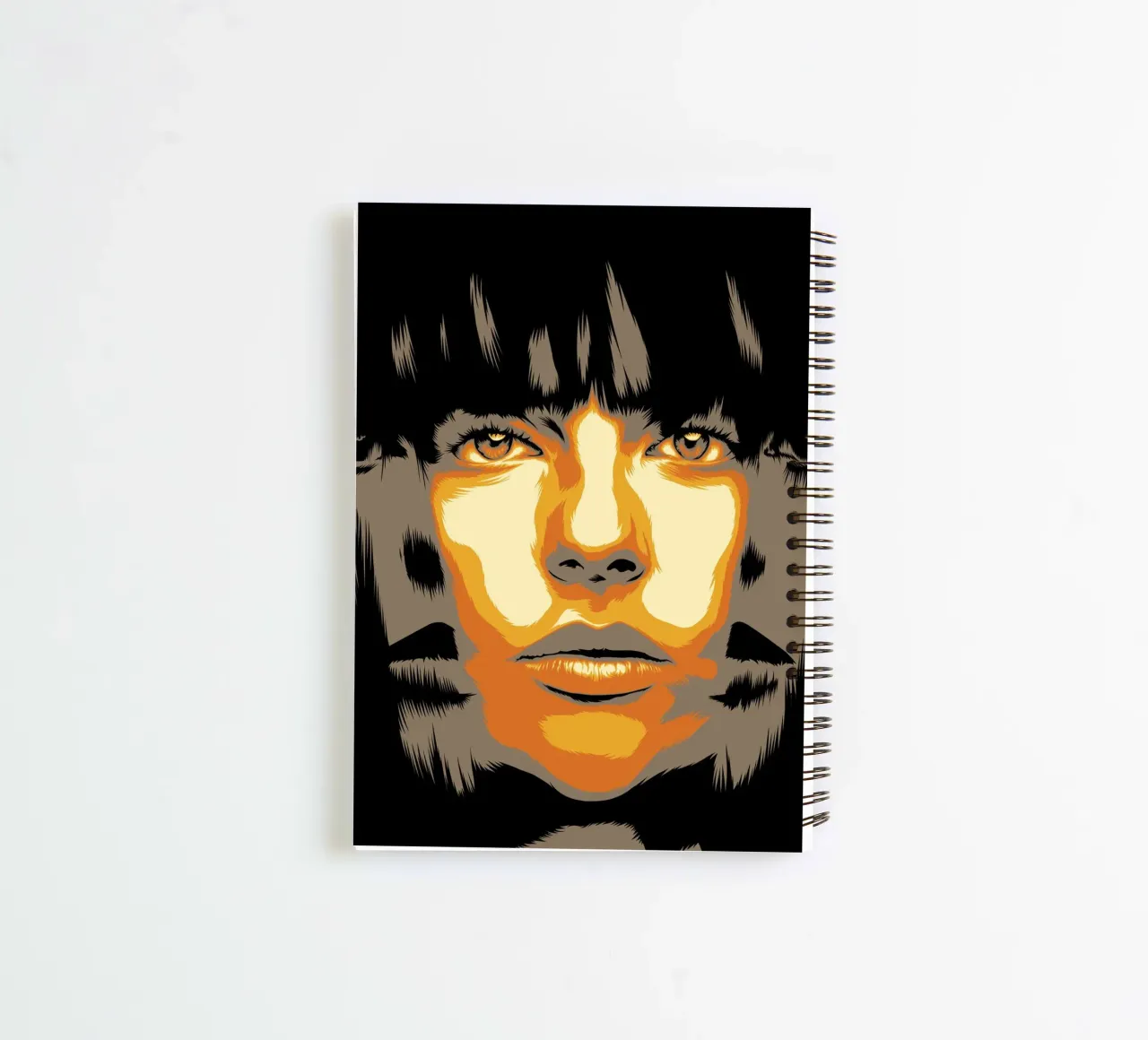 2 in 1 spiral notebook by Cranio Dsgn