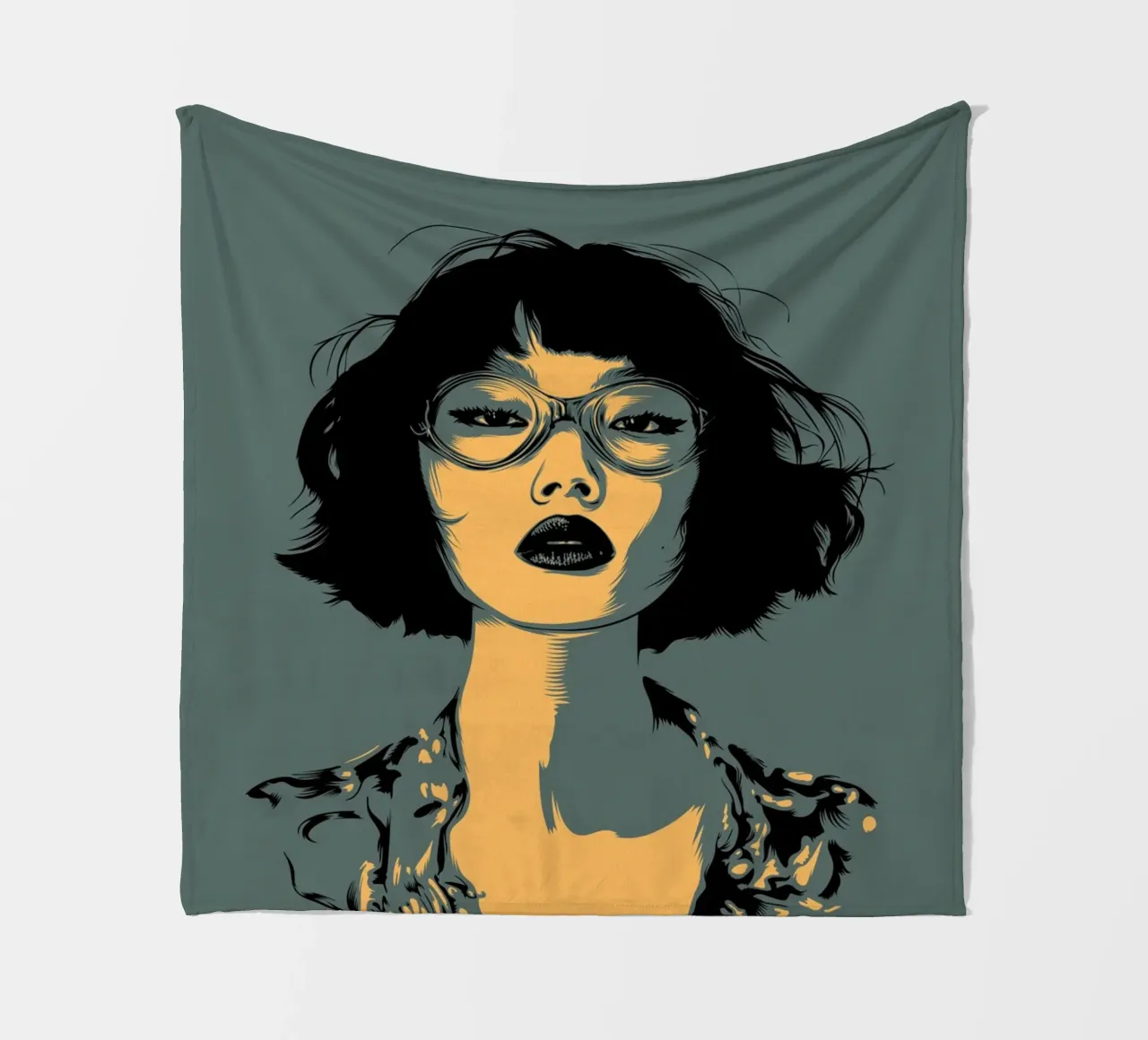 AKANE fleecedeken van Cranio Dsgn