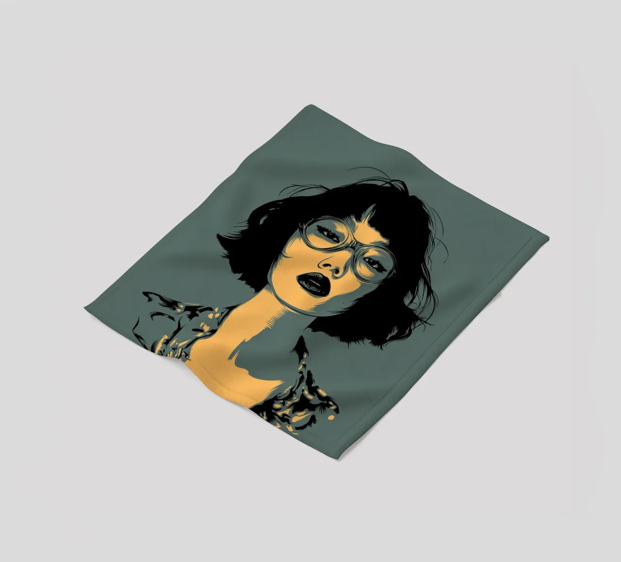 AKANE fleecedeken van Cranio Dsgn