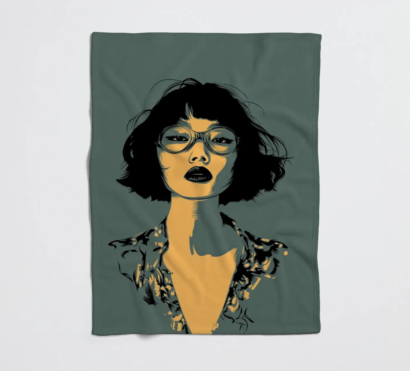 AKANE plaid polaire de Cranio Dsgn