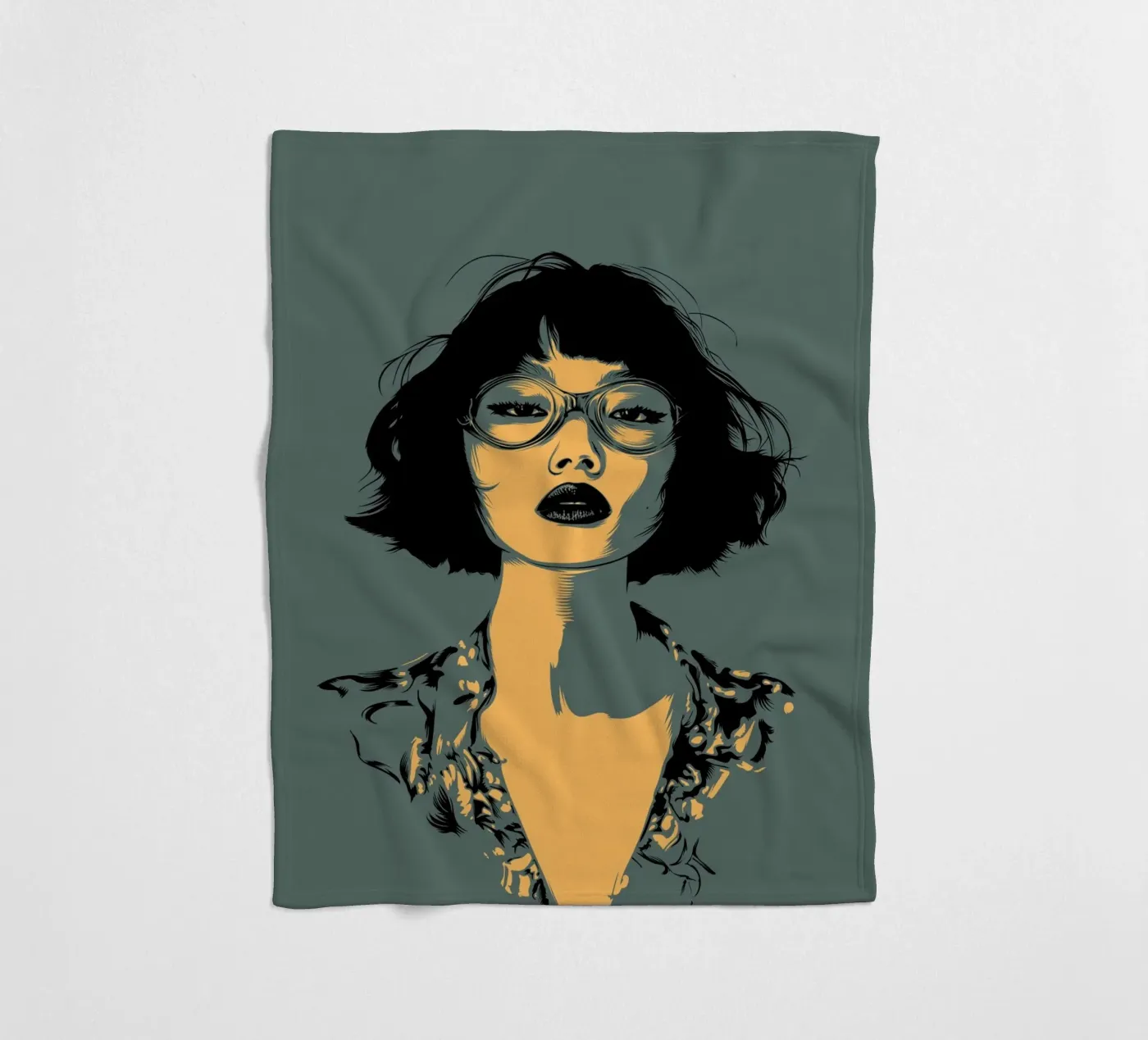 AKANE plaid polaire de Cranio Dsgn