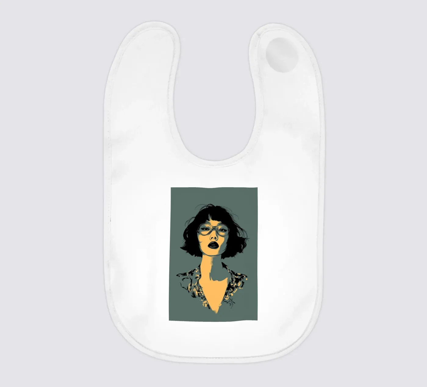 AKANE baby slabbetje van Cranio Dsgn