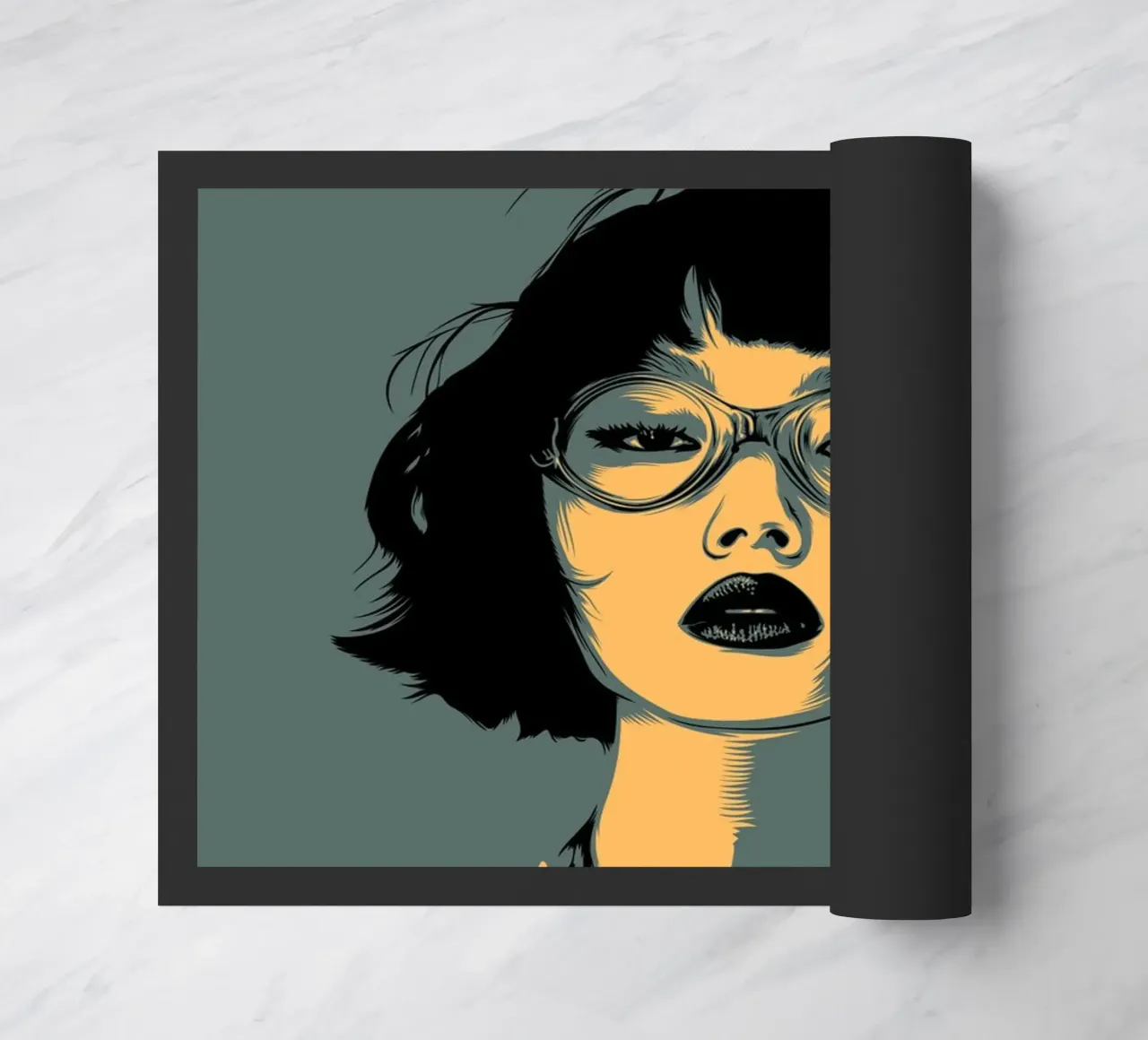 AKANE doormat by Cranio Dsgn