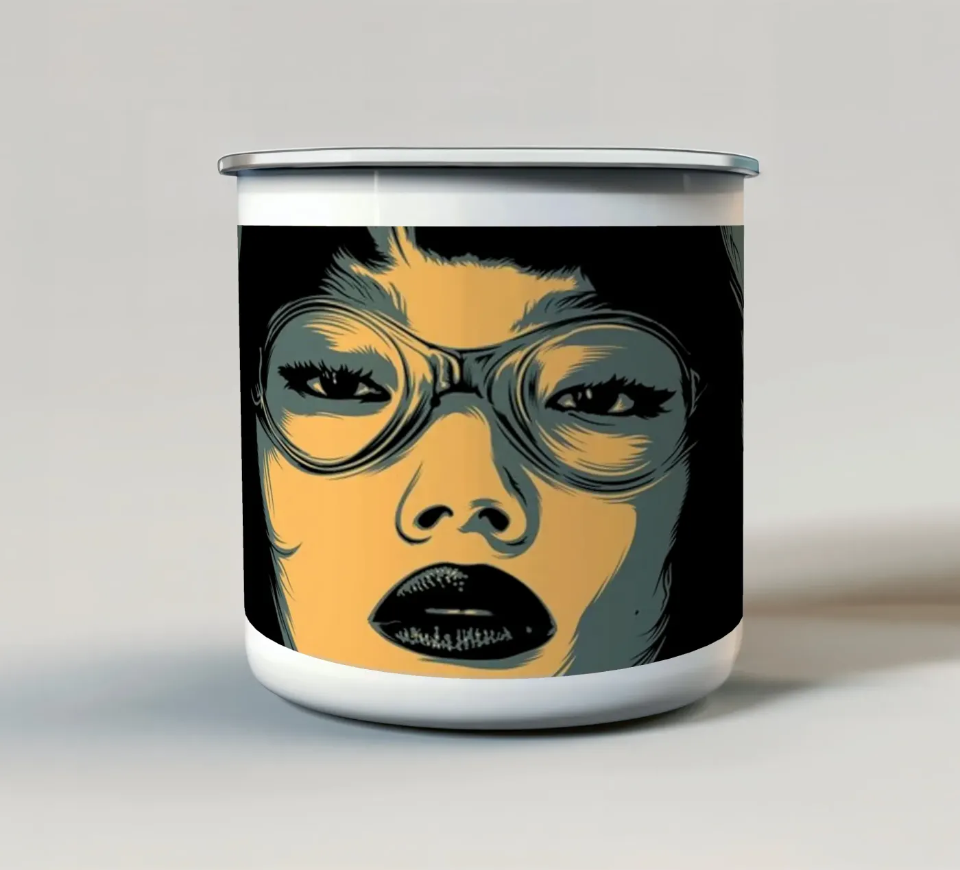 AKANE emaille mok van Cranio Dsgn