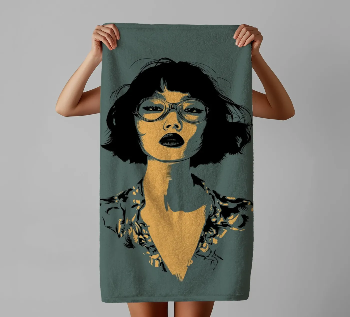 AKANE badhanddoek van Cranio Dsgn