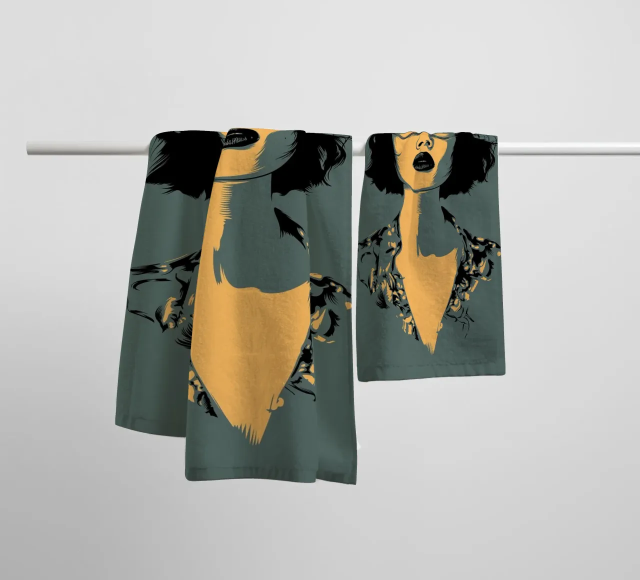 AKANE towel by Cranio Dsgn