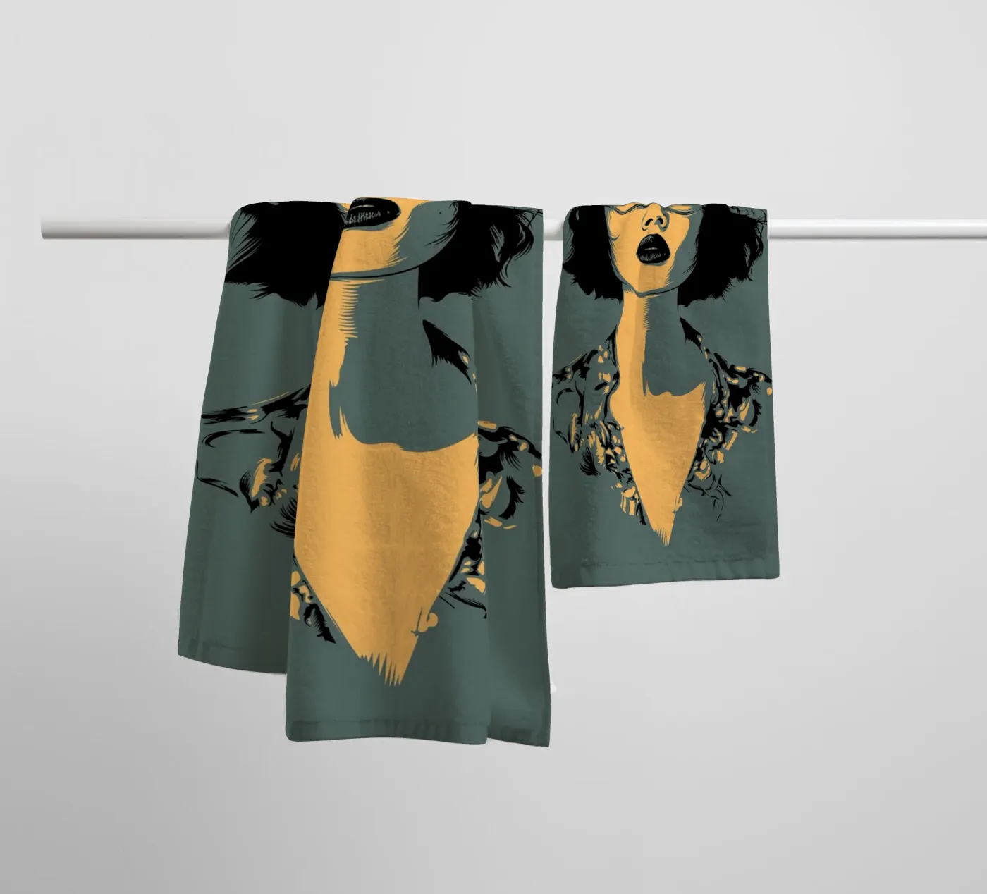 AKANE badhanddoek van Cranio Dsgn